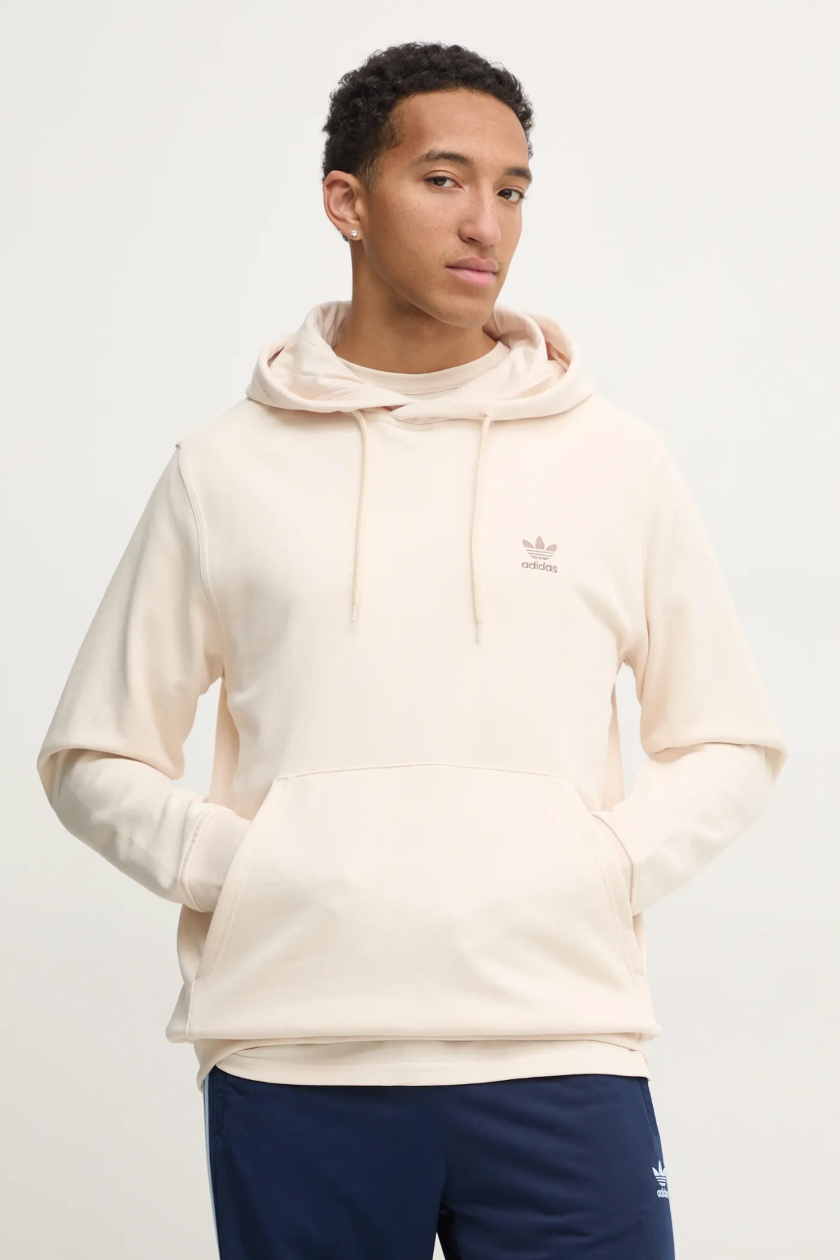 

Толстовка Essential из хлопка adidas Originals, бежевый