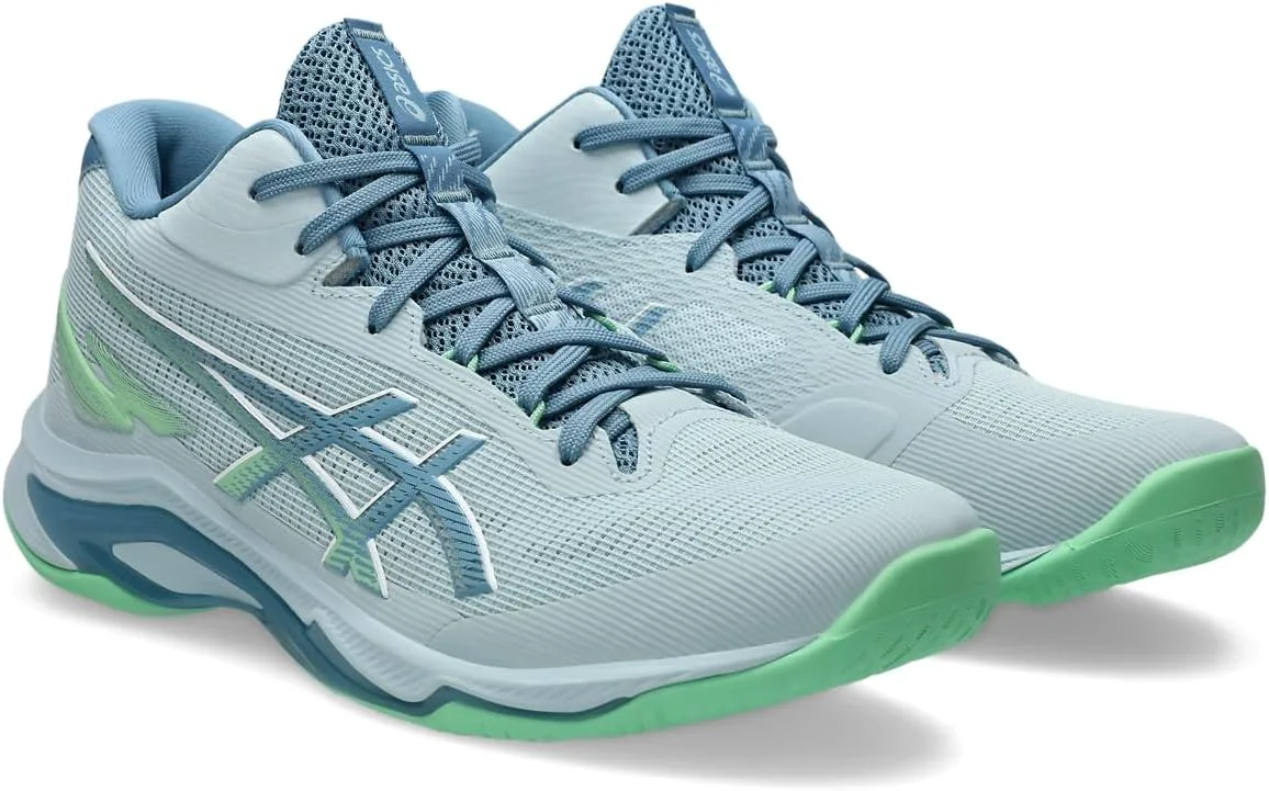 Мужские кроссовки ASICS Netburner Ballistic FF MT 4, серый/синий — фото 2