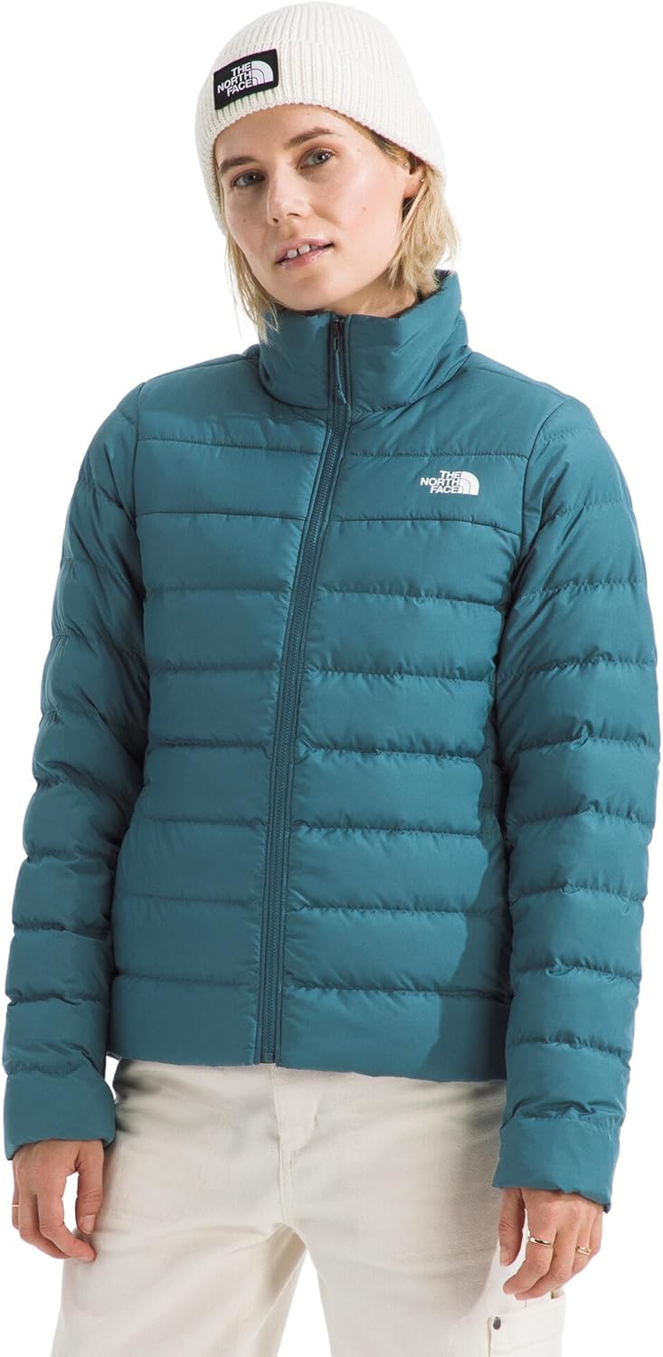 

THE NORTH FACE Женская куртка Aconcagua 3 | Ветрозащитная, влагоотталкивающая, утеплитель из пуха водоплавающих птиц 600 fill, Space