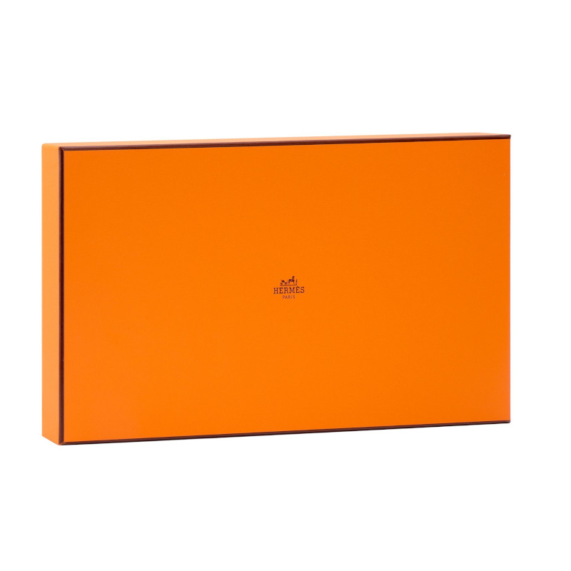 HERMES Шарф из кашемира Women's Gray Blue/Natural/Blue Ocean — фото 3