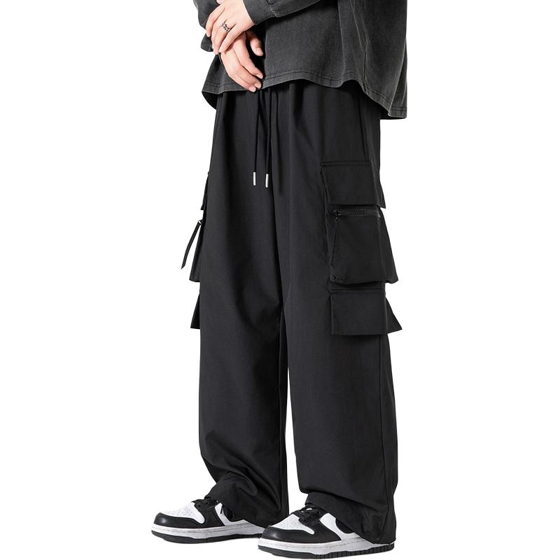 

Коллекция Huichao Riding The Wind унисекс карго штаны WARRIOR, черный