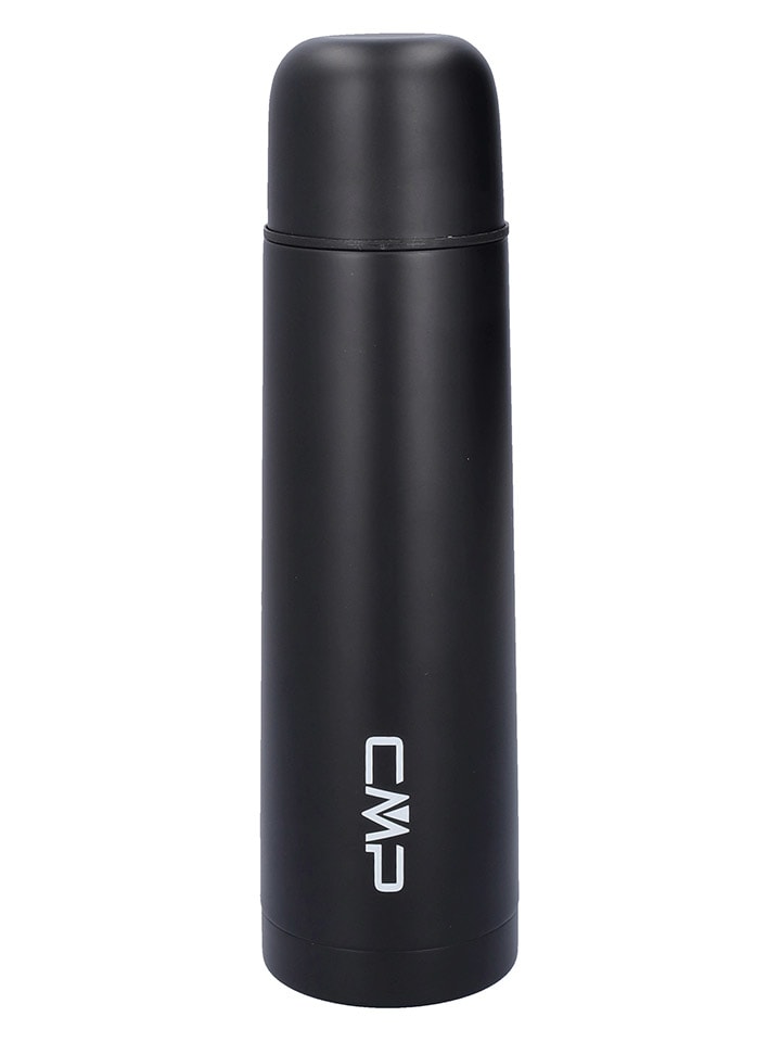 

Cmp Бутылка для напитков из нержавеющей стали "Isar" черного цвета - 500 мл