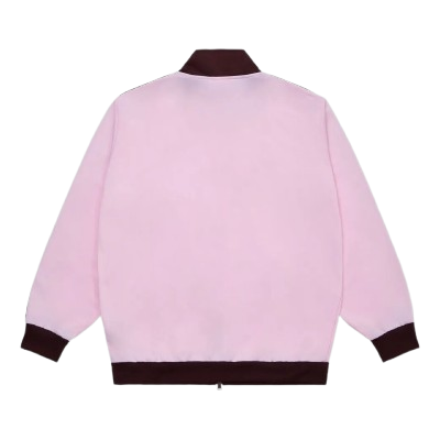 Спортивная футболка Adidas BB Track Top 'Clear Pink' — фото 2