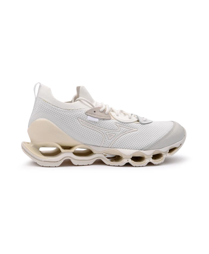 Кроссовки из технической ткани с резиновыми вставками Mizuno, белый