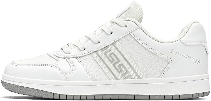 

Мужские спортивные обувь из кожи, повседневные кроссовки, комфортная и дышащая обувь для тенниса и ходьбы Meixi Mobile, белый