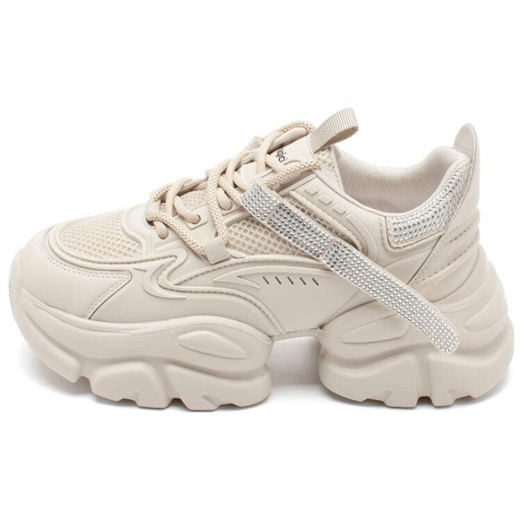 

Кроссовки AGSDON Chunky Sneakers Women's Low-top, черный