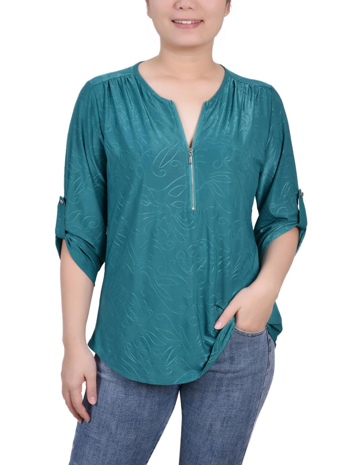 

Блузка женская NY Collection, цвет emerald