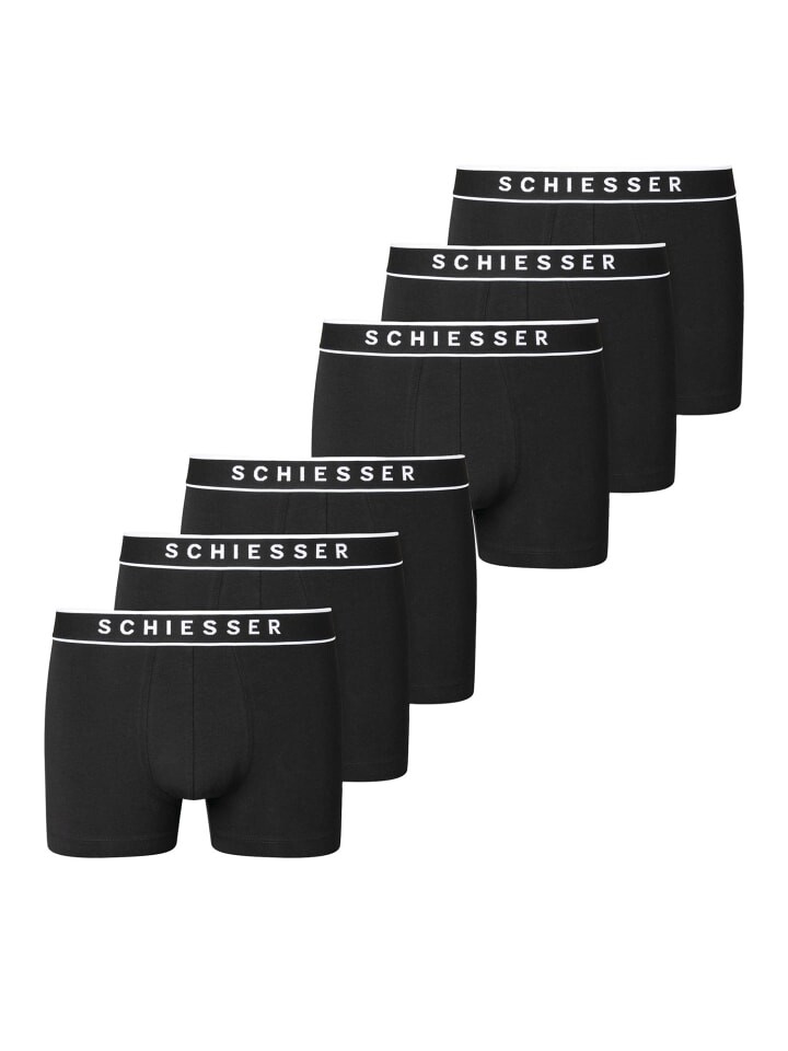 

Боксеры Schiesser Retro 95/5 Organic Cotton, черный