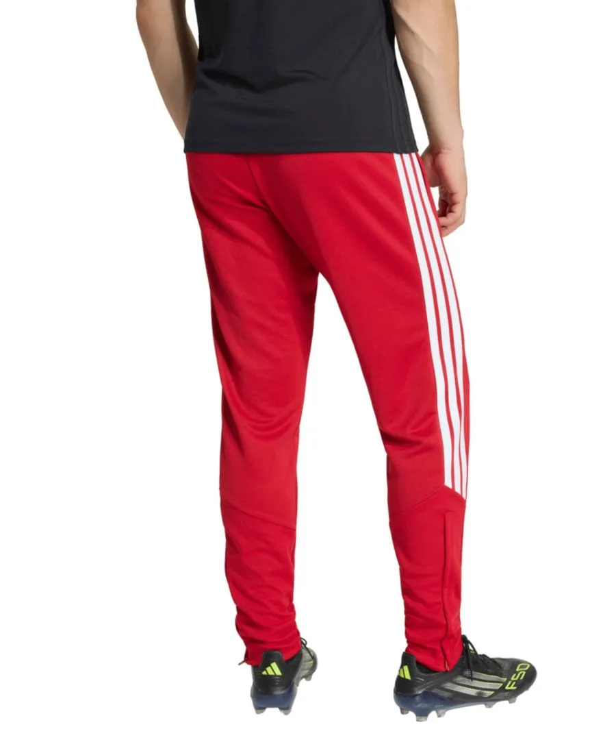 Мужские тренировочные брюки Tiro 26 League со средней посадкой Adidas, team power красный/белый — фото 4
