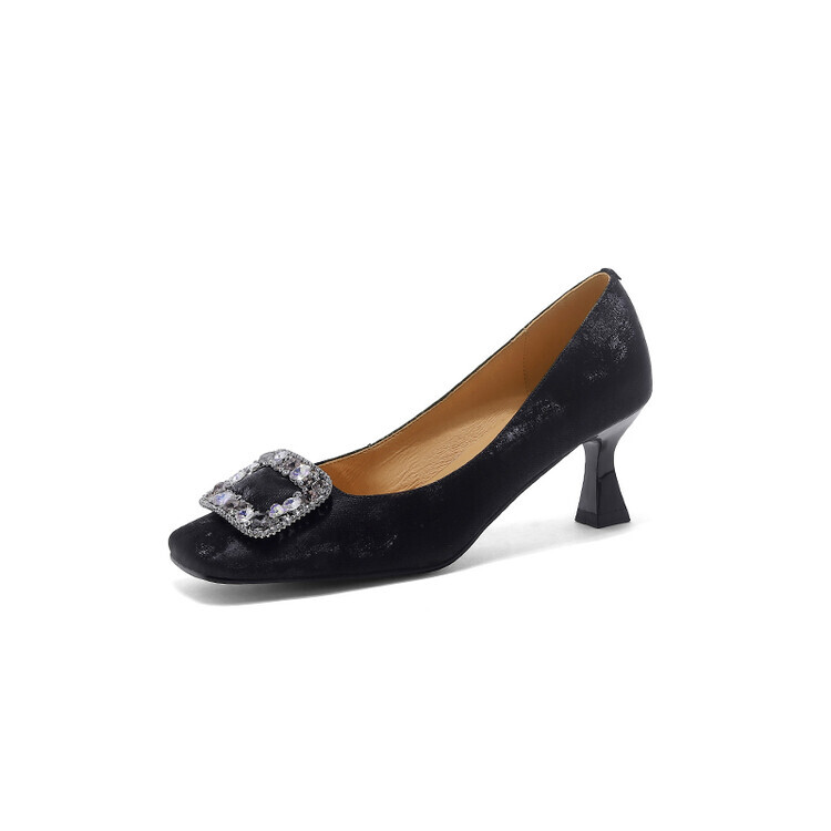 

Туфли женские на высоком каблуке Quicheshoes, черный