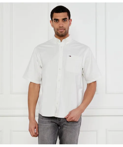 

Рубашка Relaxed fit Tommy Jeans, белый