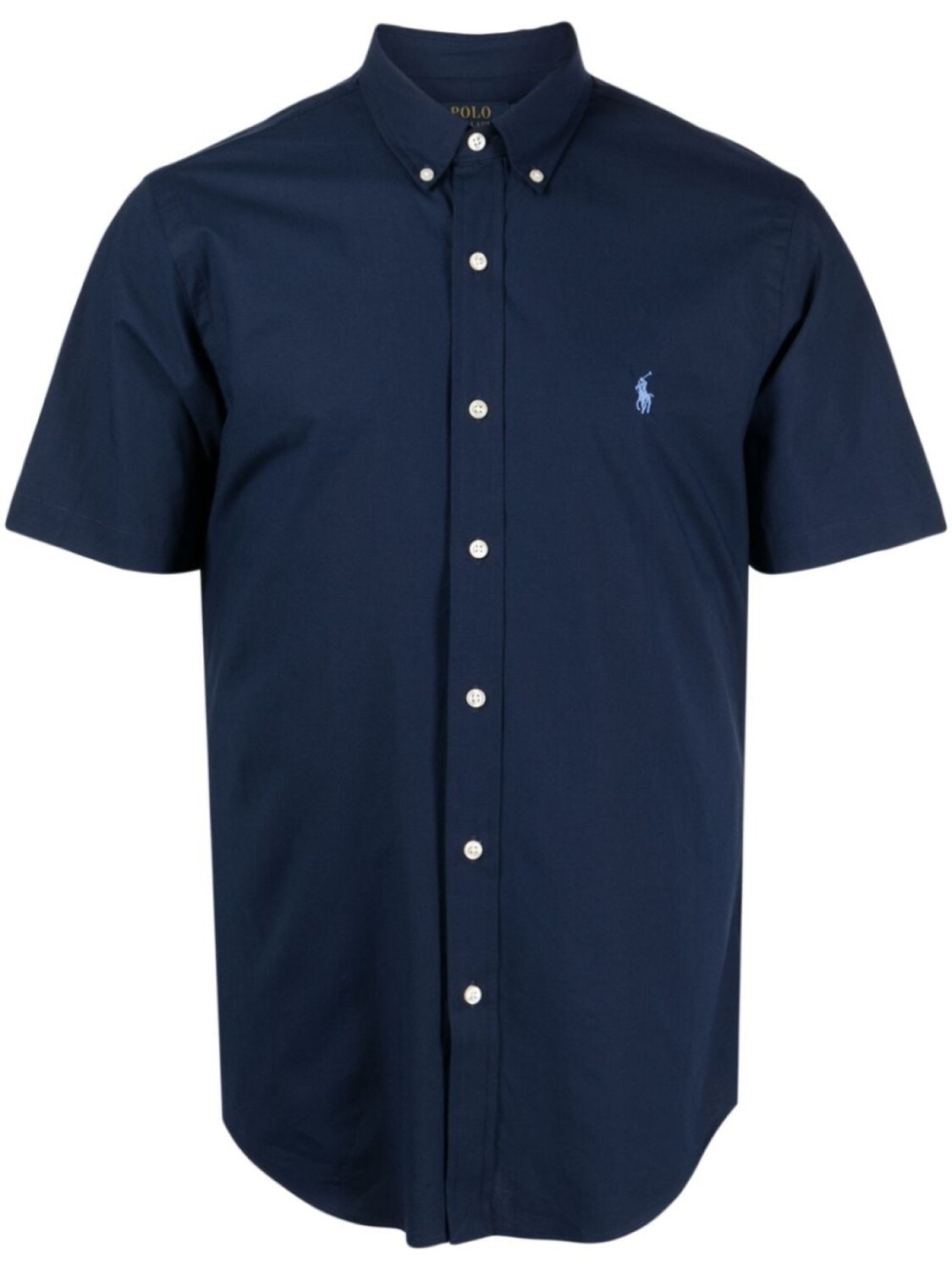 

Рубашка с короткими рукавами и логотипом Polo Pony Polo Ralph Lauren, синий
