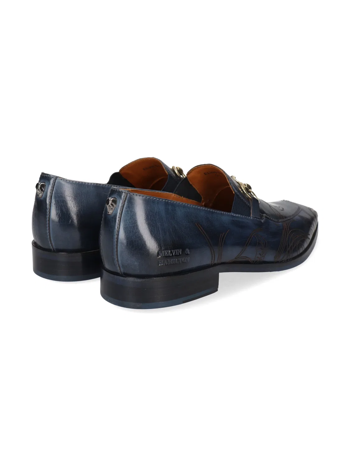 Мокасины 'Elvis 96' Melvin & Hamilton, Marine Blue — фото 2