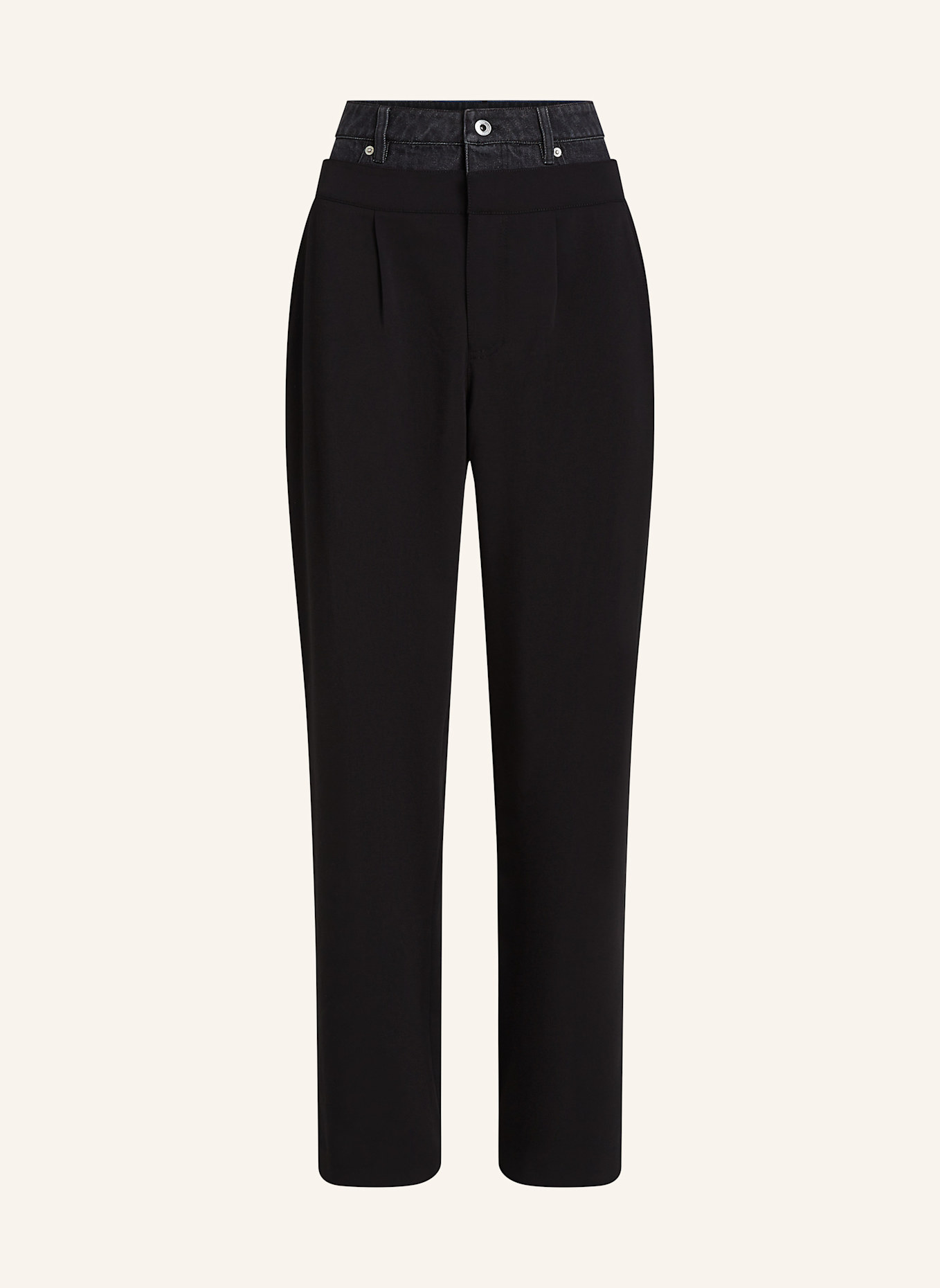 

Джинсы mom fit Karl Lagerfeld Jeans, черный