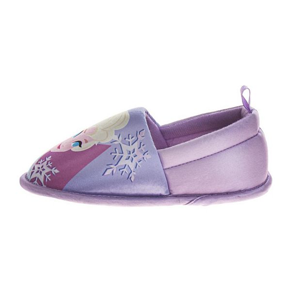 Детские тапочки Anna and Elsa, плюшевые, теплые и мягкие Disney Frozen — фото 4