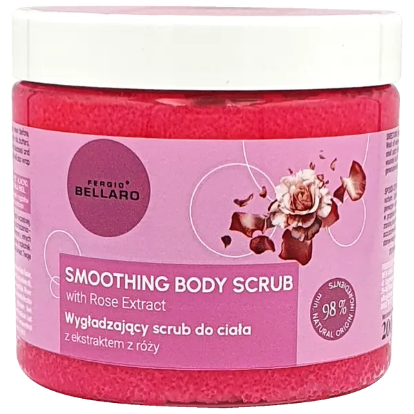 

Разглаживающий скраб для тела с экстрактом розы, 200 г Fergio Bellaro Skin food
