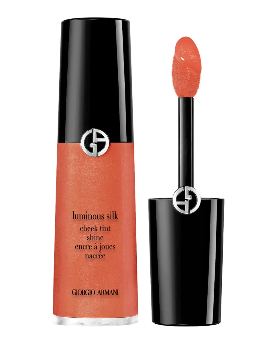 Жидкие румяна Luminous Silk Cheek Tint Shine Armani Giorgio Armani, Sunlit Sienna — фото 2