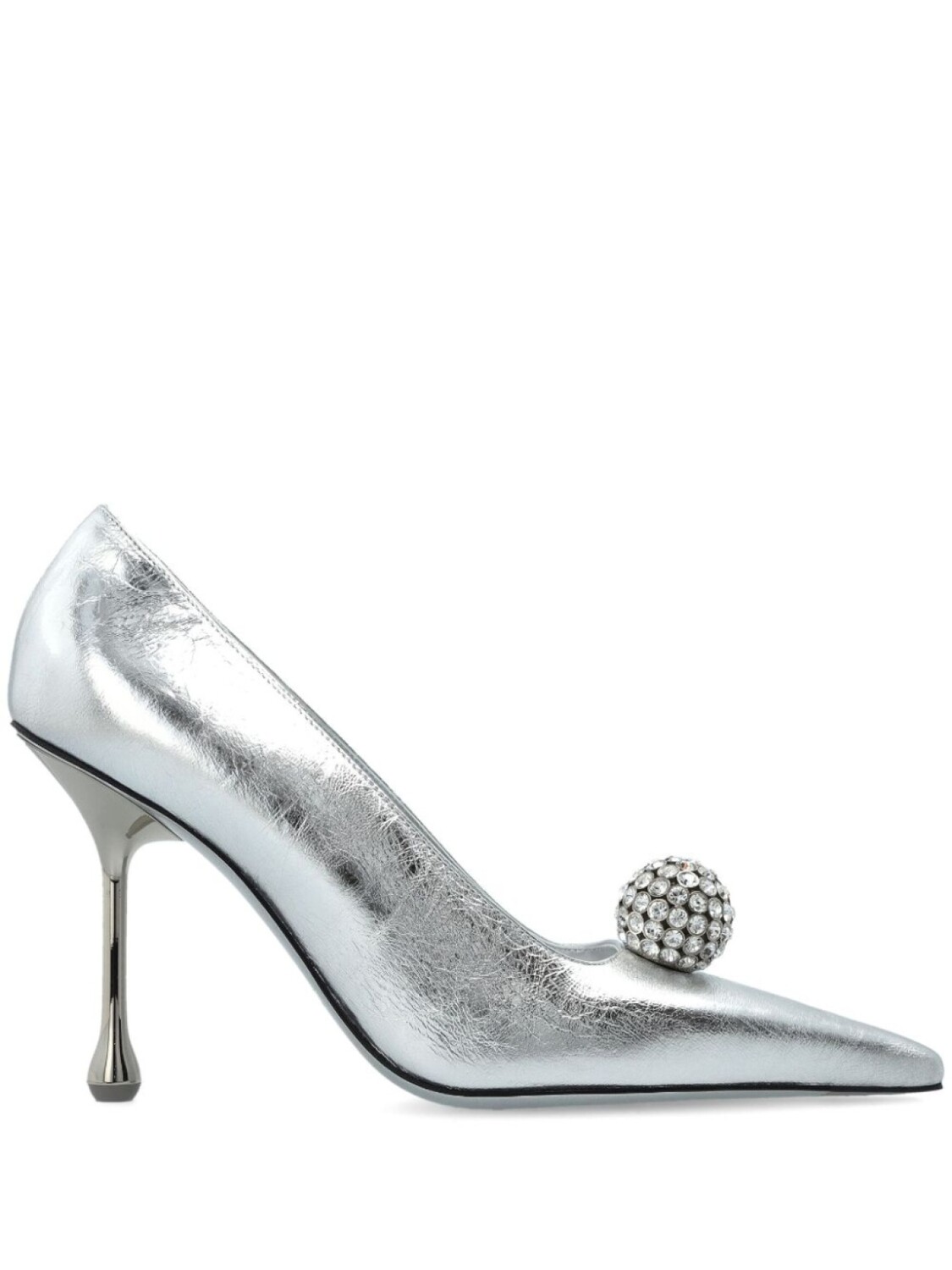 

95-мм шаровые туфли Jimmy Choo, серебряный