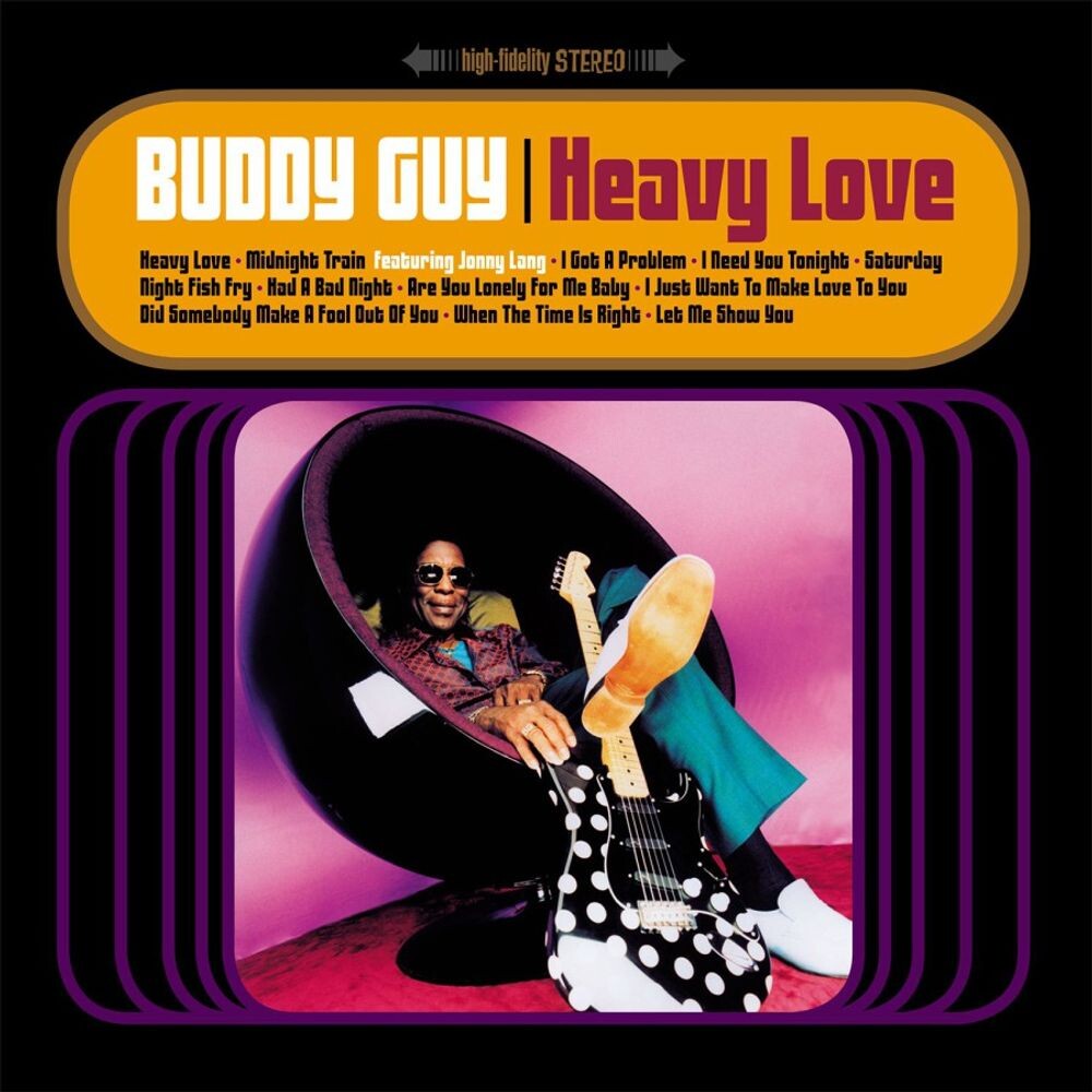 

Виниловая пластинка LP Heavy Love [180 Gram Pink/Purple Marble Vinyl] - Buddy Guy