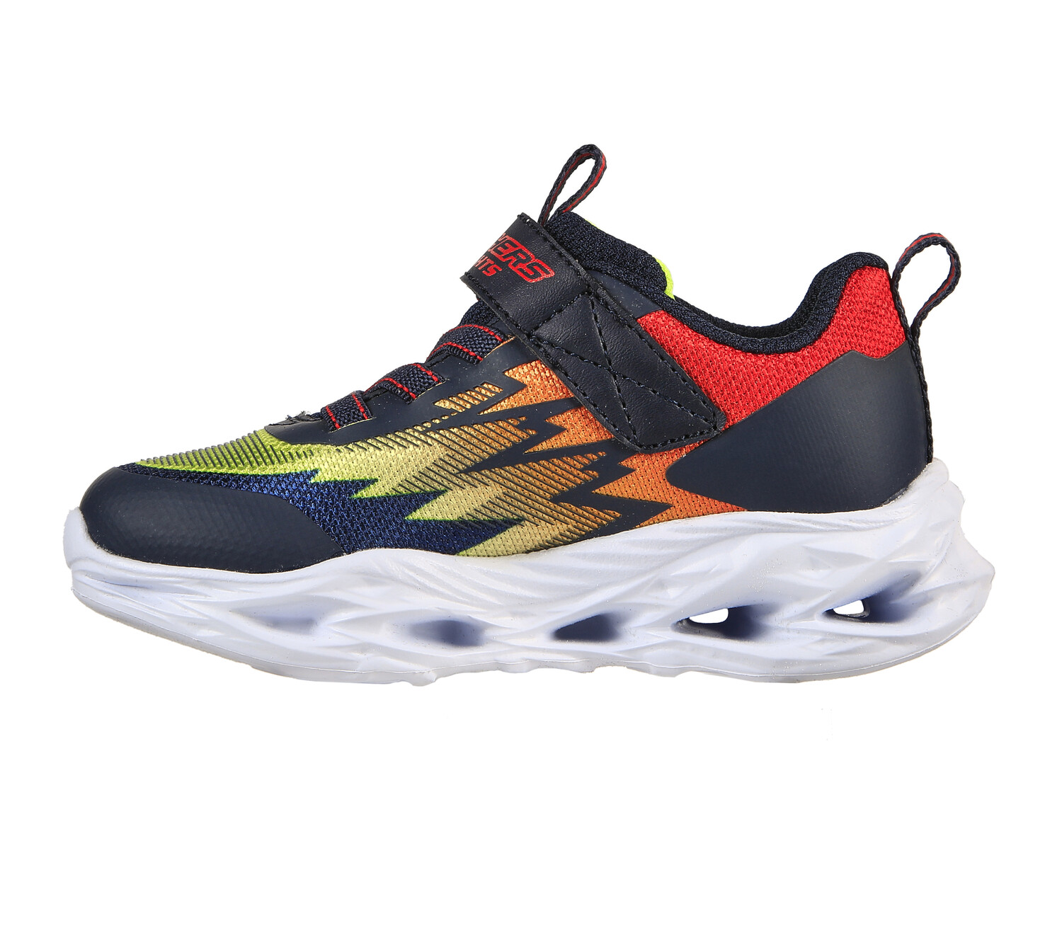 Низкие кроссовки Skechers VORTEX FLASH ZORENT, цвет Marineblau/Mehrfarbig — фото 4