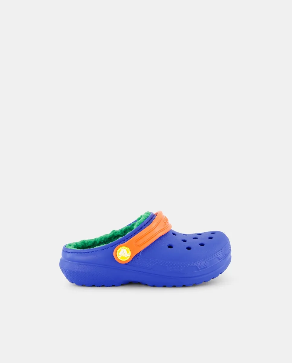

Классические детские тапочки с подкладкой Crocs, синий