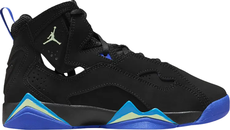 

Кроссовки Jordan True Flight GS 'Black Hyper Royal', черный