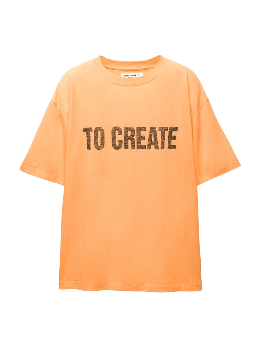 

Футболка Pull&Bear Pull&Bear , Light orange