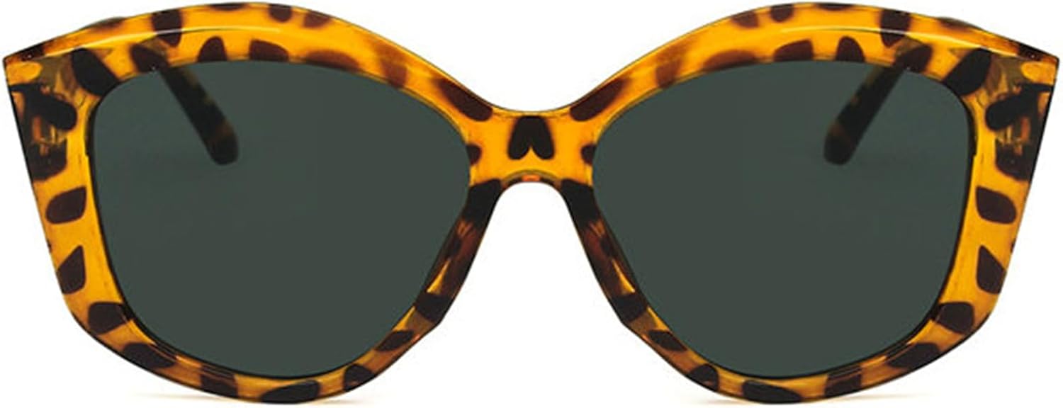 

Винтажные женские овальные солнцезащитные очки Willochra, дизайнерские солнцезащитные очки «кошачий глаз» для мужчин, очки для вождения с защитой от УФ-излучения UV400, классические черные очки, Leopard Black