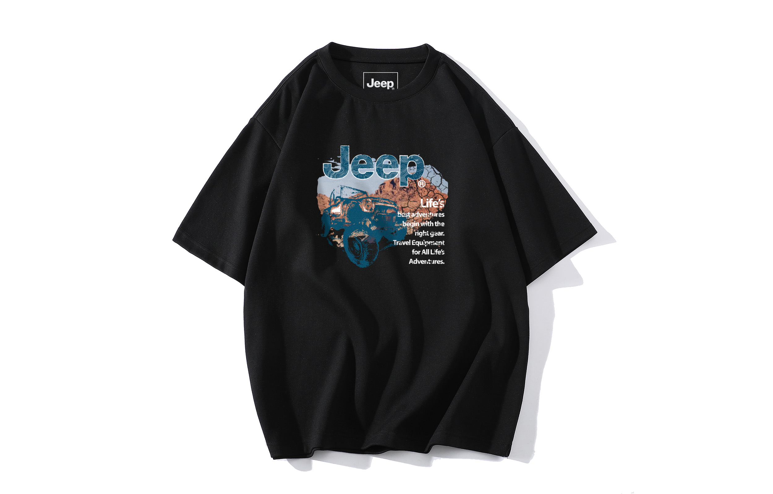 

Футболка унисекс из коллекции Outdoor Casual Jeep, Medium Gray