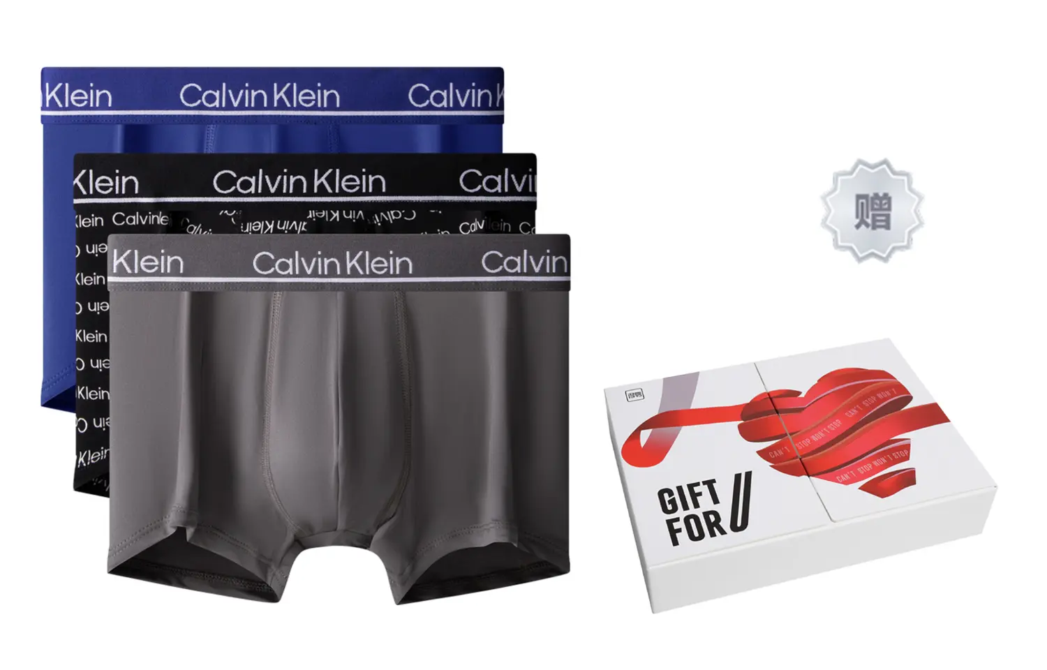 

Мужские трусы Calvin Klein, цвет 3 Pack (White Letters on Black on Space + Carbon Grey + Sapphire