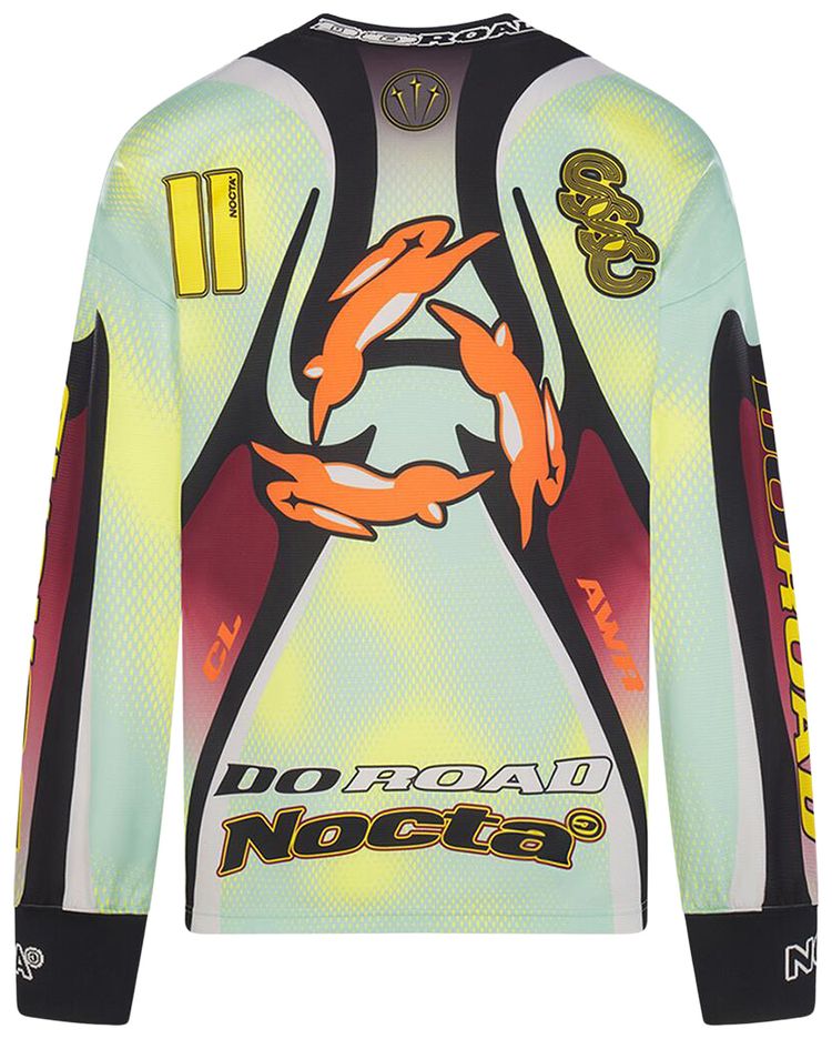 Футболка с длинным рукавом Nike x NOCTA DRX, зеленый — фото 2