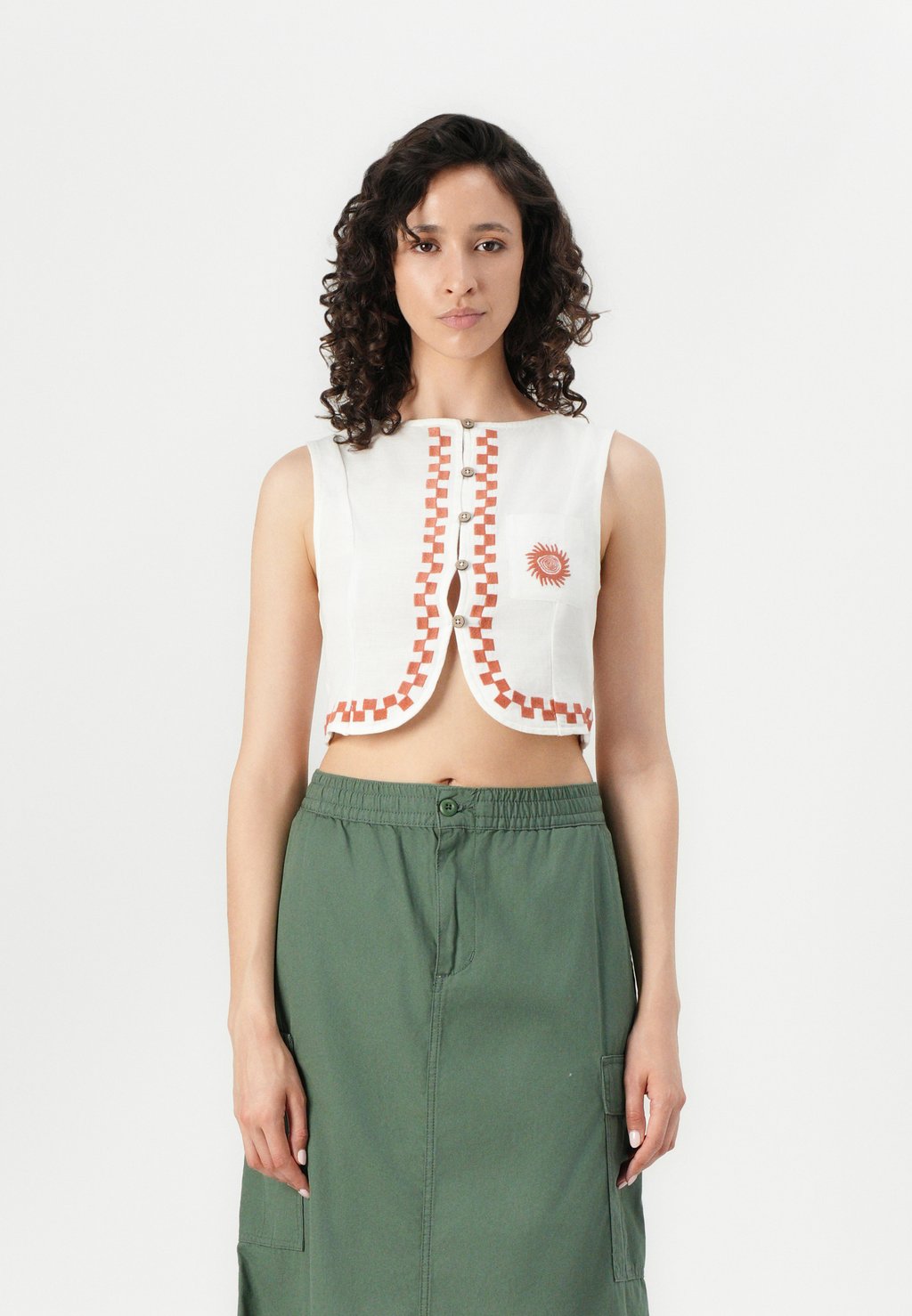 

Топ SECRET COVE Billabong, белый