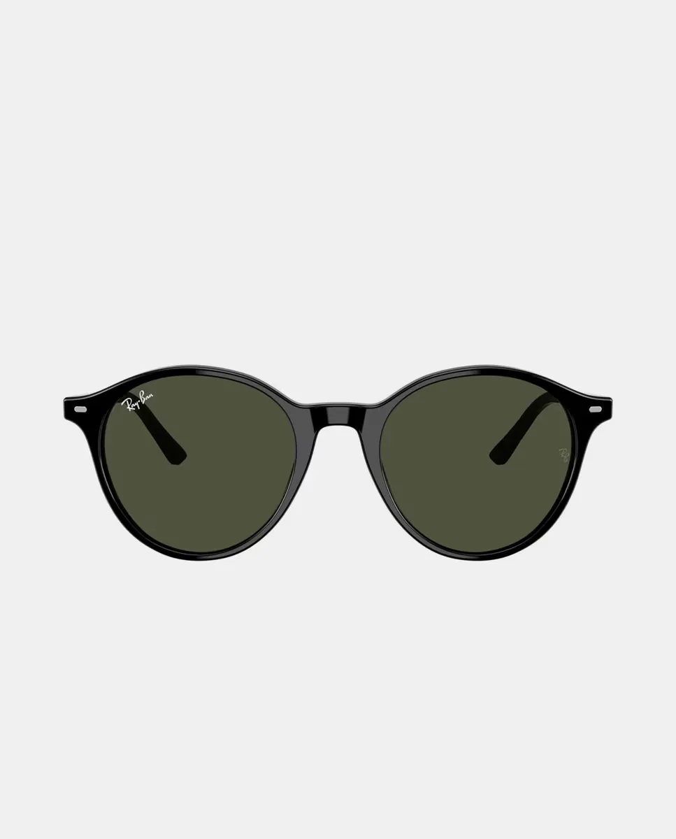 

Солнцезащитные очки унисекс круглый ацетат зеленого цвета Ray-Ban, чёрный