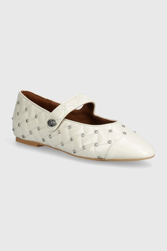

Кожаные балетки Orbit Ballet Flat Kurt Geiger London, бежевый