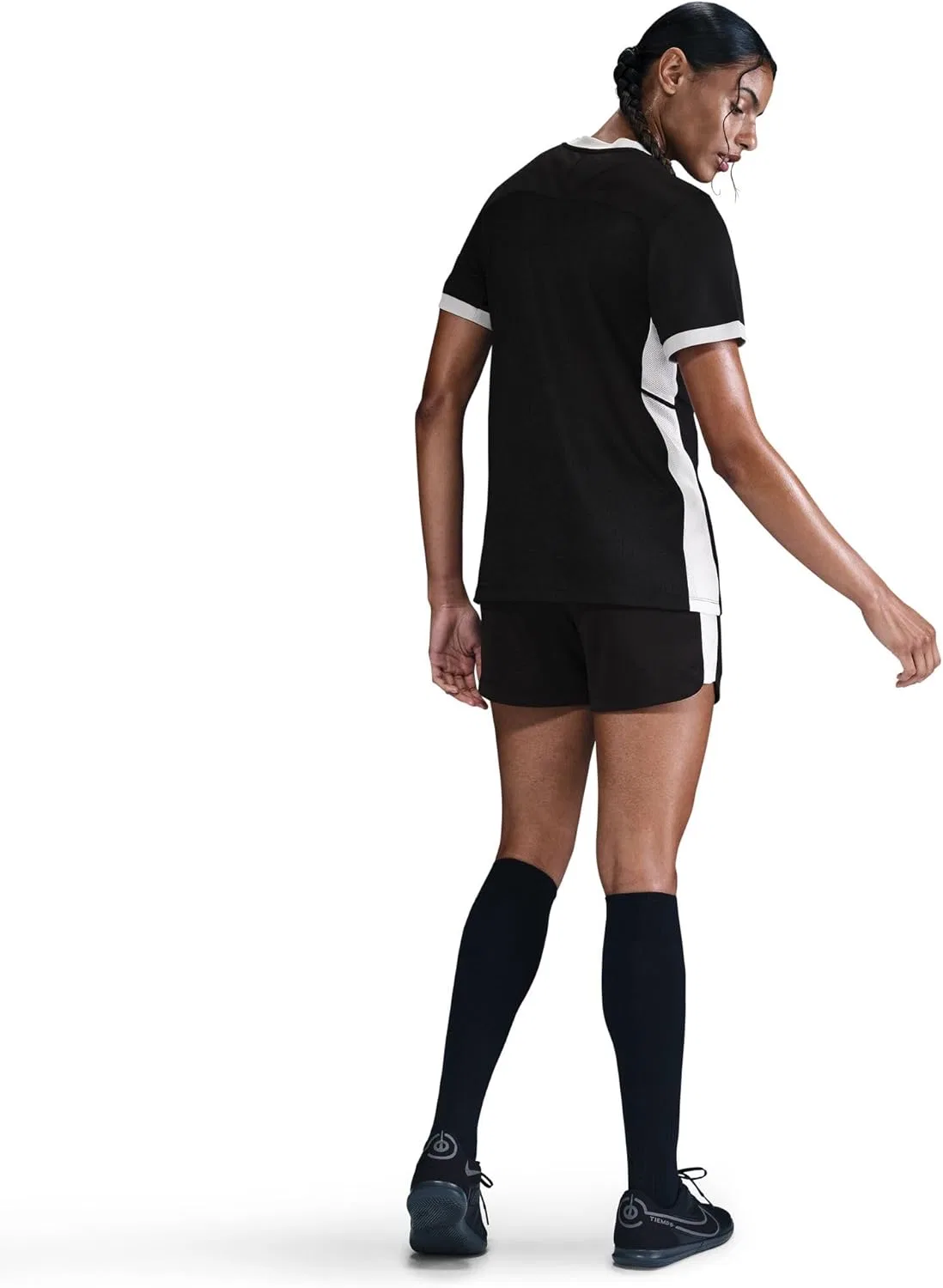 Толстовка Nike Women's Sporty, черный/серый/белый — фото 3
