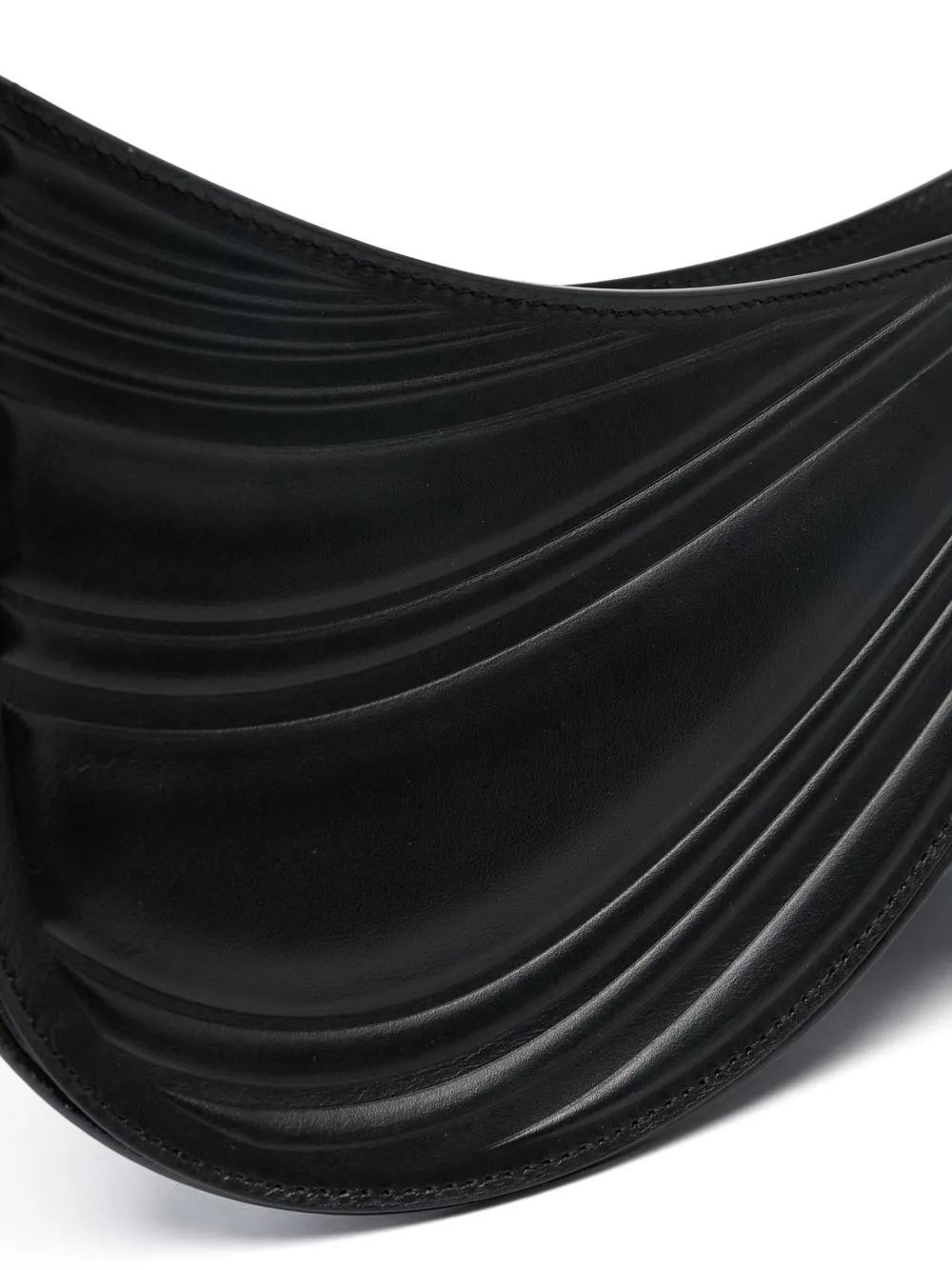 Сумка через плечо Spiral Curve 01 среднего размера Mugler, черный — фото 4