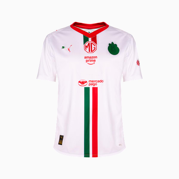 

Футболка для больших детей Chivas 25/26 Away Replica Puma, белый