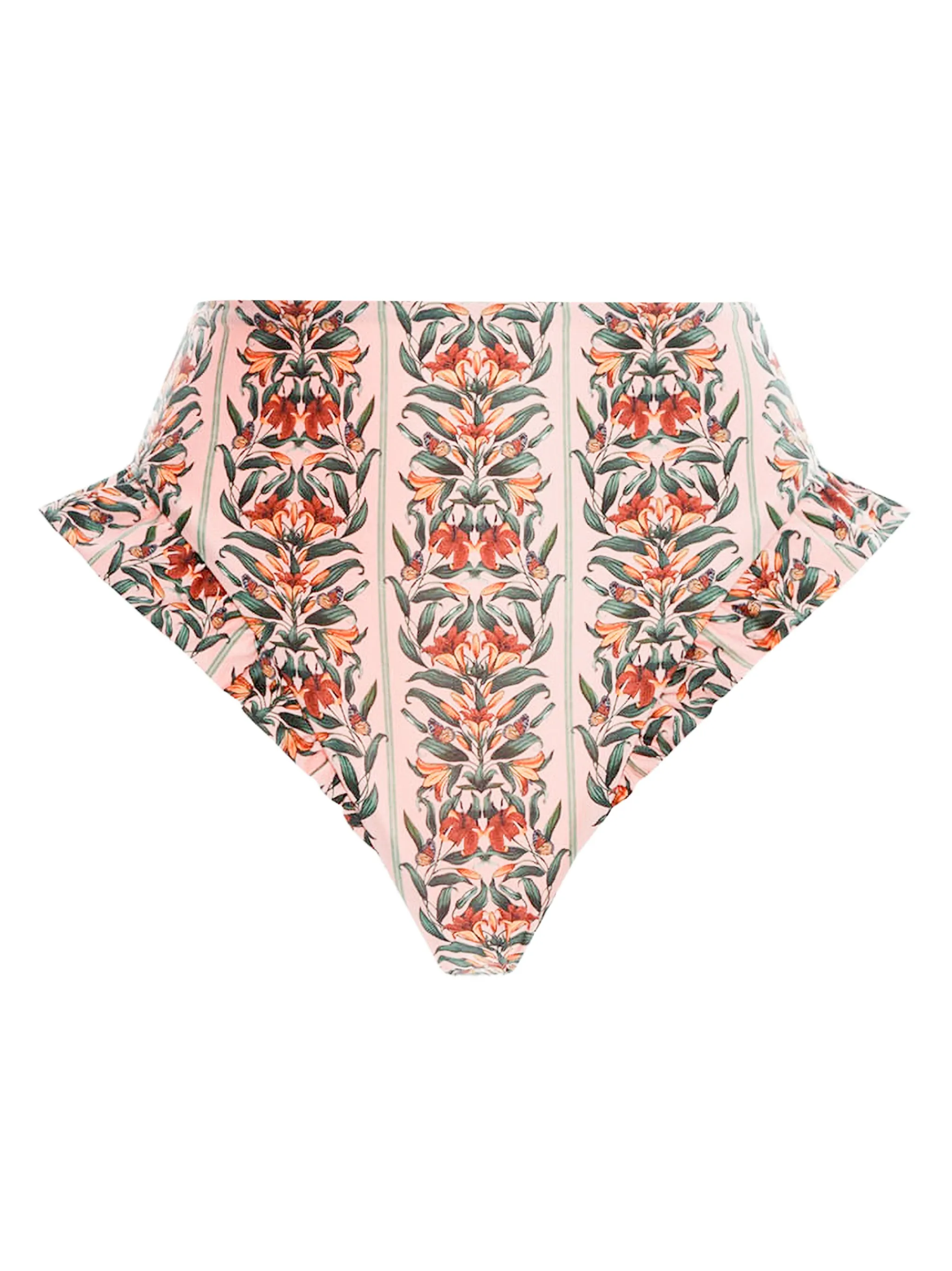 

Плавки бикини с цветочным принтом Agua By Agua Bendita, розовый