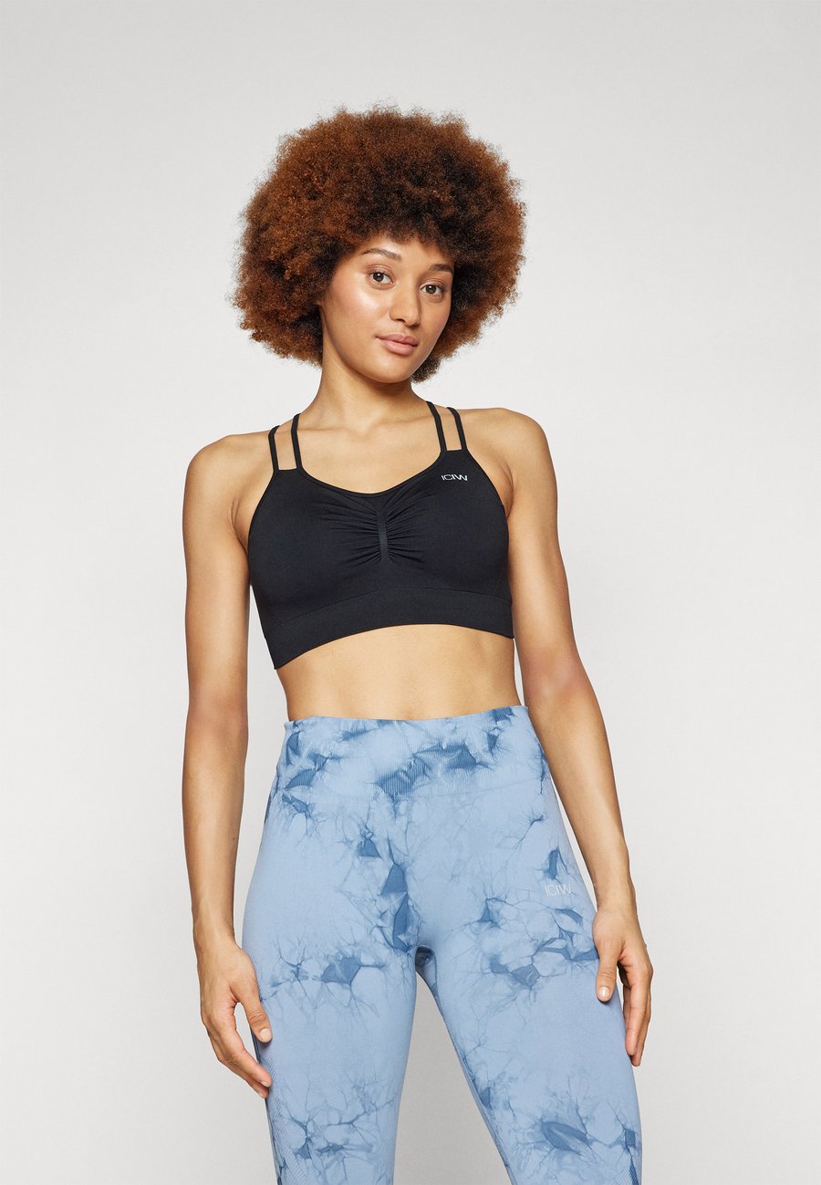 

Бюстгальтер ICANIWILL DEFINE SEAMLESS SCRUNCH BRA, Black