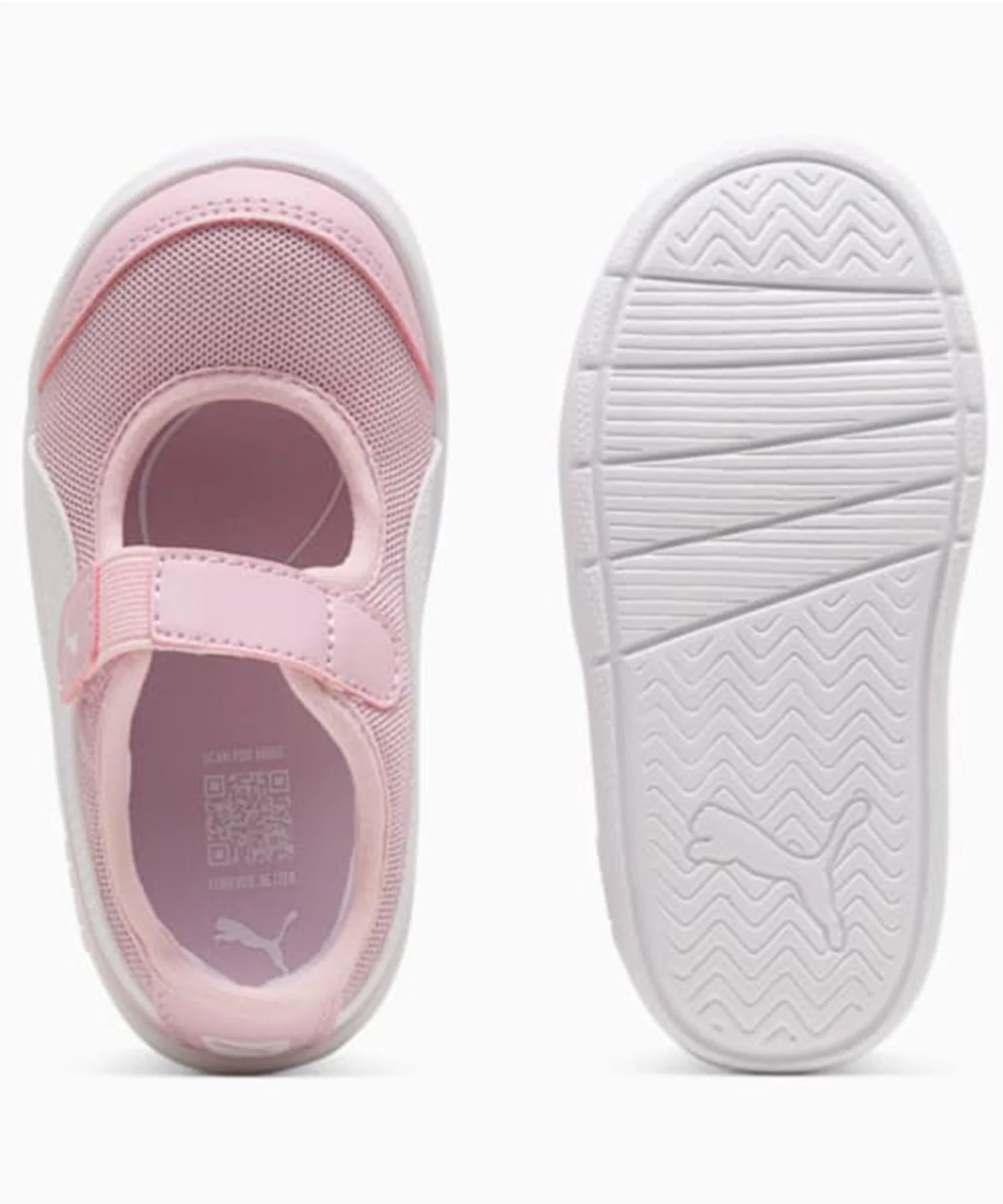 Детские кроссовки PUMA Courtflex V3 Lina V розовые — фото 4