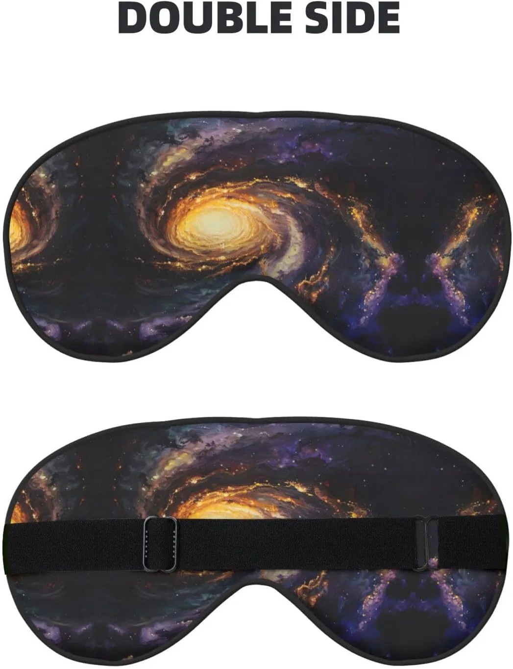 Маска для лица SSIMOO — Для сна «Galaxy Print» с блокировкой света — фото 2