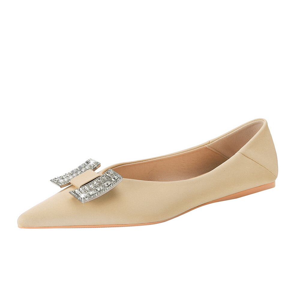 

Туфли женские повседневные Women's Casual Shoes Women's Bamiti, цвет Champagne