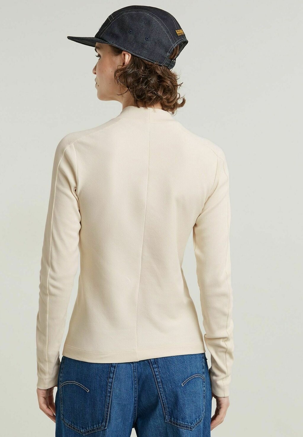 

Топ с длинными рукавами SLIM LONG SLEEVE G-STAR, белый