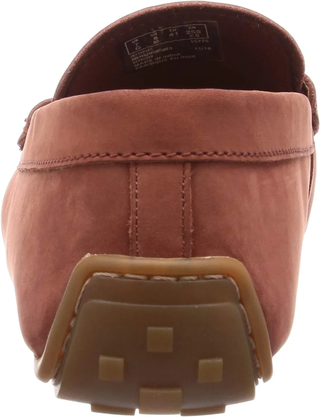 Мужские мокасины Clarks Reazor Penny, Red Nubuck — фото 3