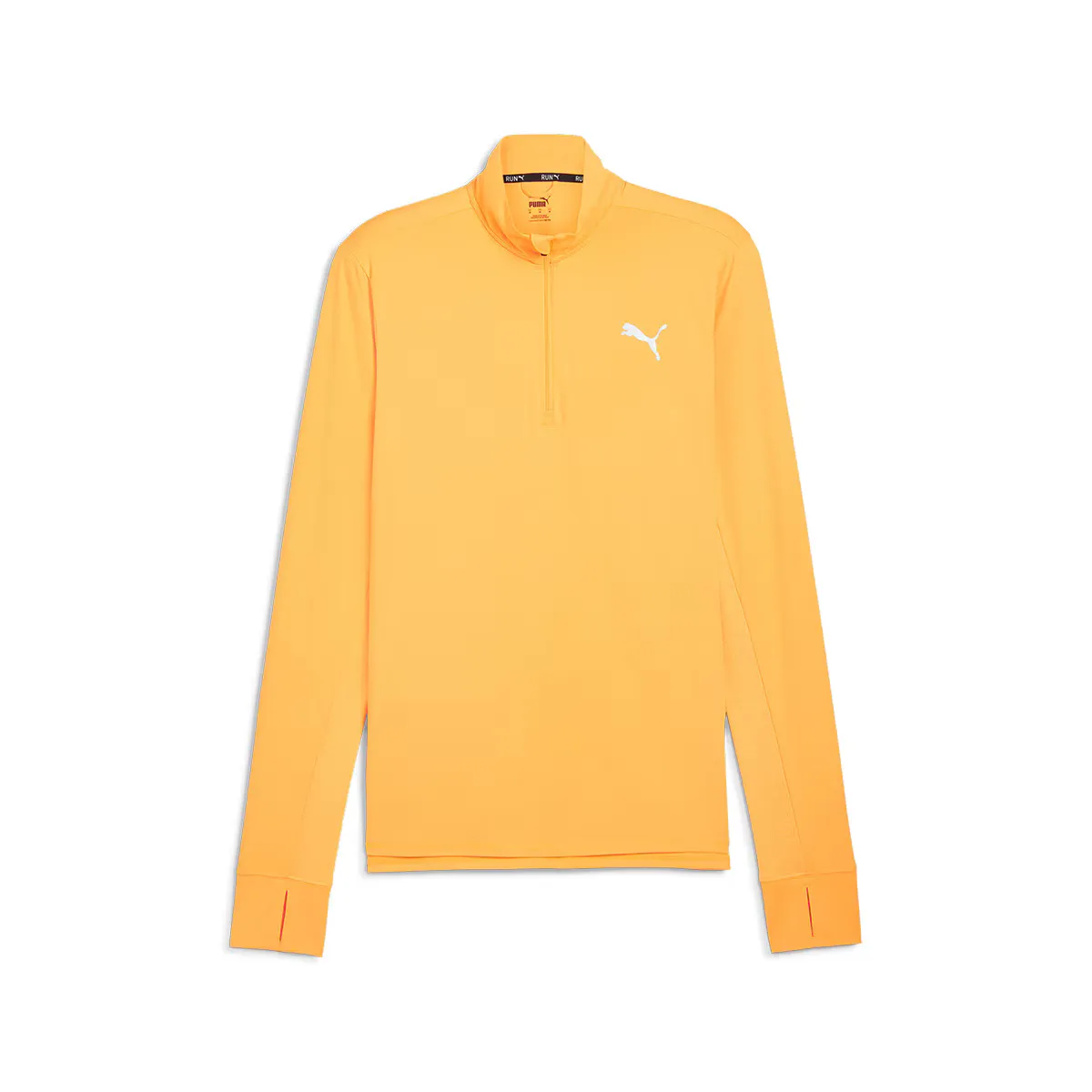

Футболка Puma Men's Run Favorite 1/4 Zip M, оранжевый