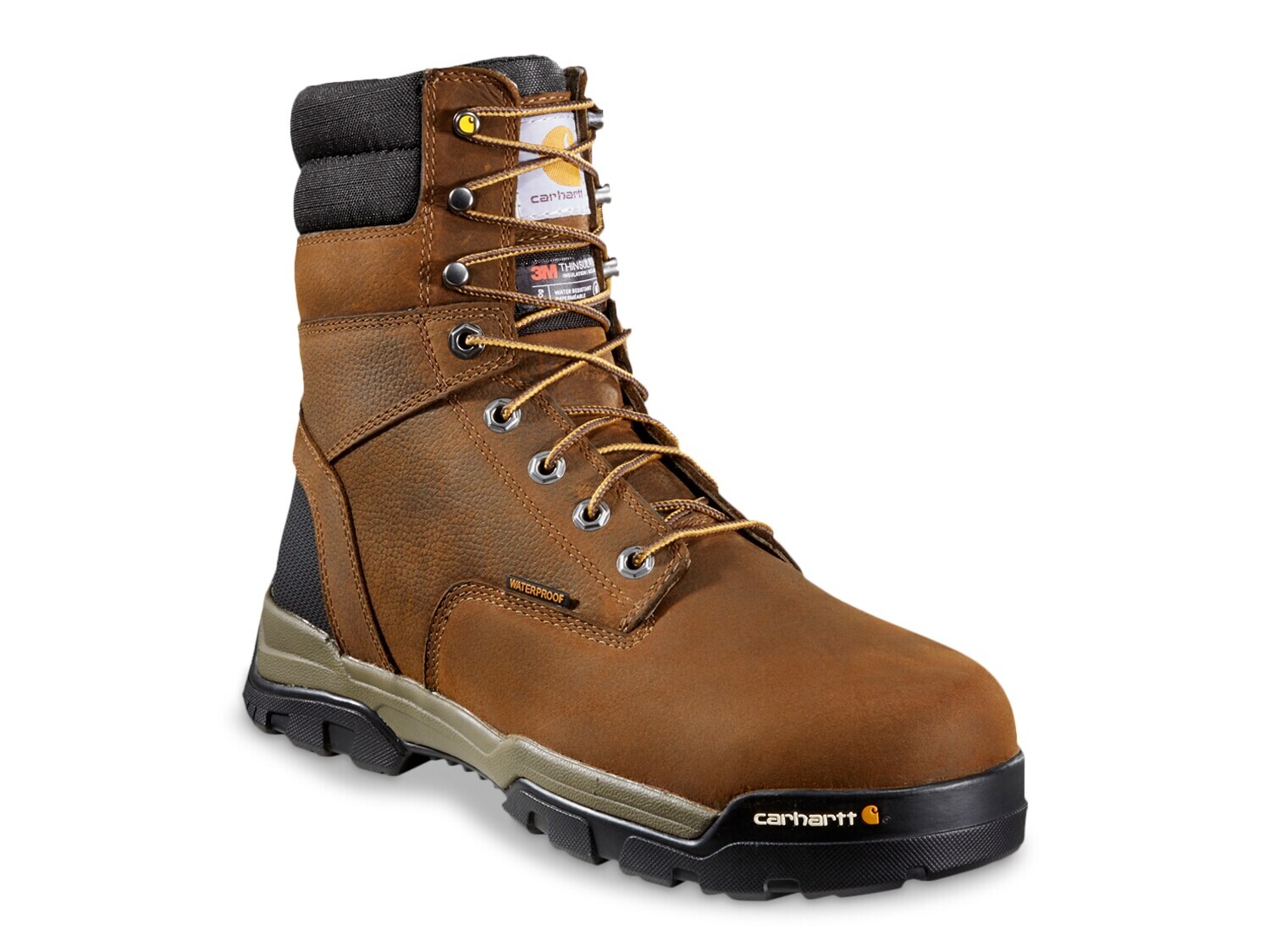 

Ботинки Carhartt водонепроницаемые повседневные, темно-коричневый