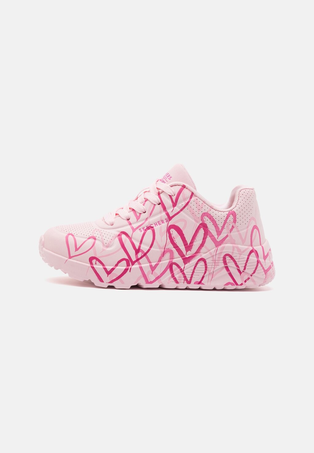 

Низкие кроссовки Uno Lite Skechers, цвет light pink/multi pinks