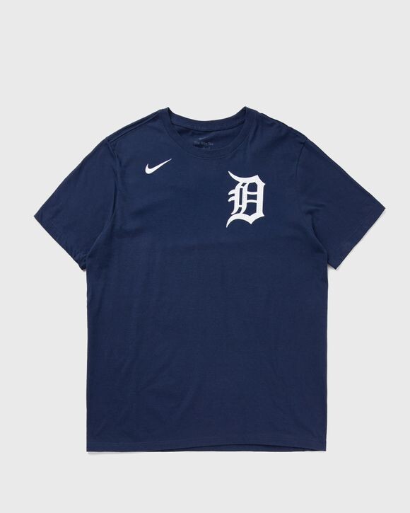

Футболка Nike Mlb Detroit Tigers Fuse Wordmark Cotton Tee, цвет midnight navy