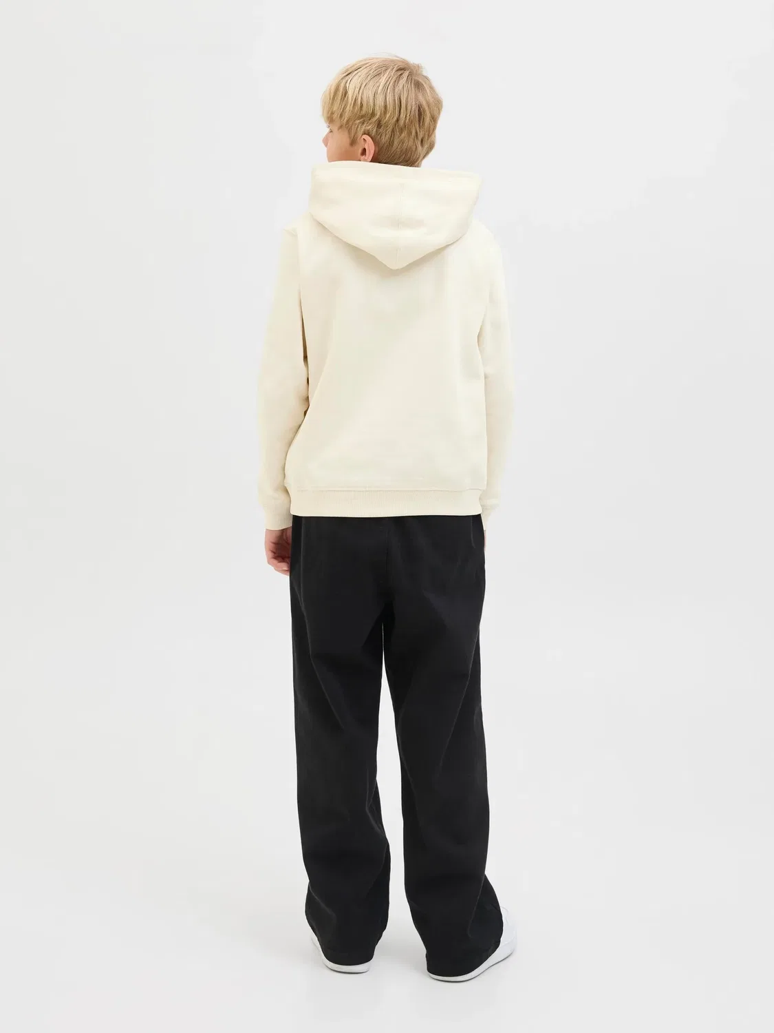 Капюшон худи из флиса JACK & JONES Junior, antique white — фото 3