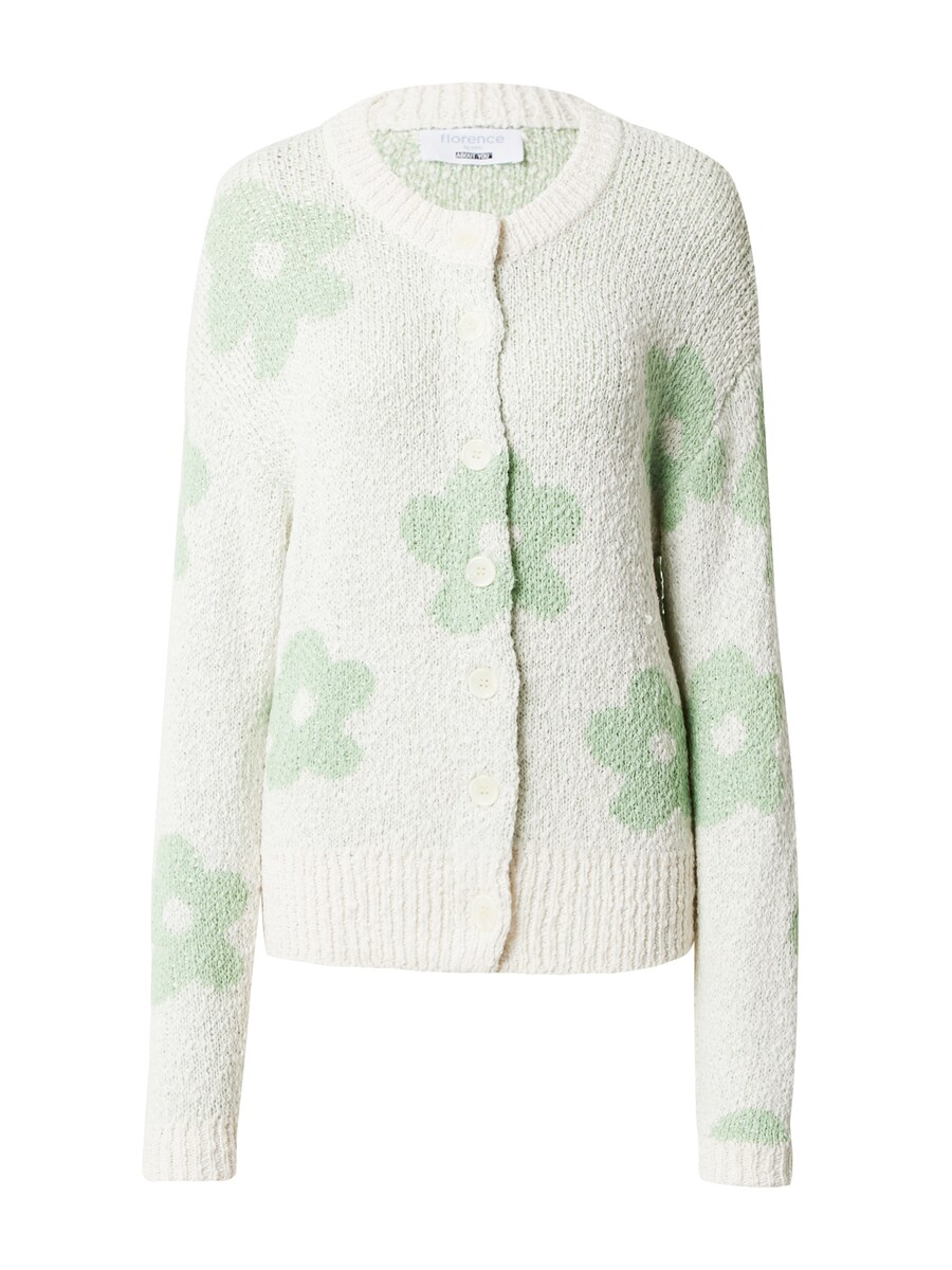 

Вязаный кардиган florence by mills exclusive for ABOUT YOU Meadow Flowers, цвет Light green/White